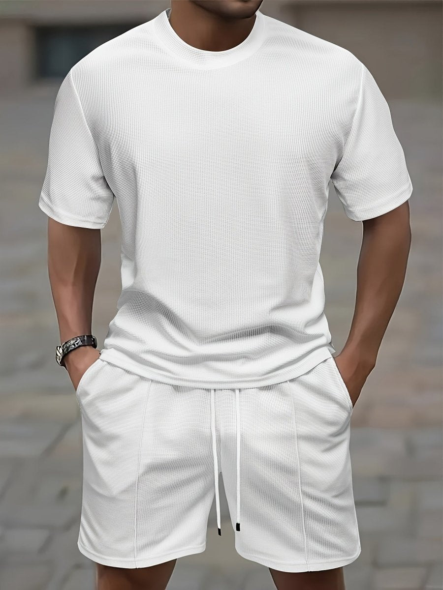 [BUY 1 GET 1 FREE] Oslo Premium Shirt & Shorts Set